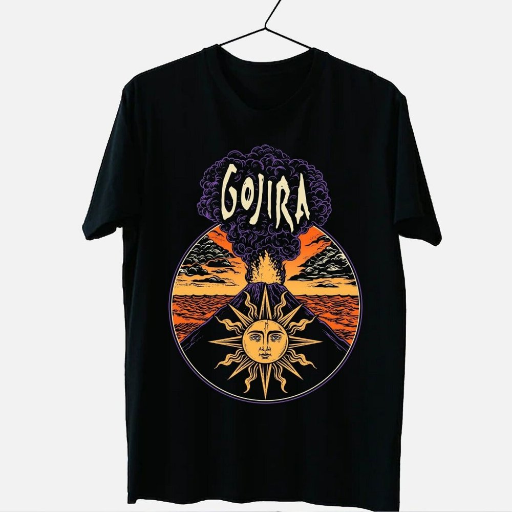 Classic Gojira Band Logo Shirt Rare Men S-234xl Tee H1268